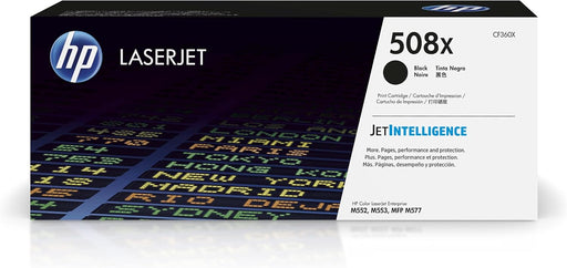 HP 508X (CF360X) Black High Yield Original LaserJet Toner Cartridge
