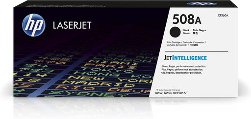 HP 508A (CF360A) Black Original LaserJet Toner Cartridge