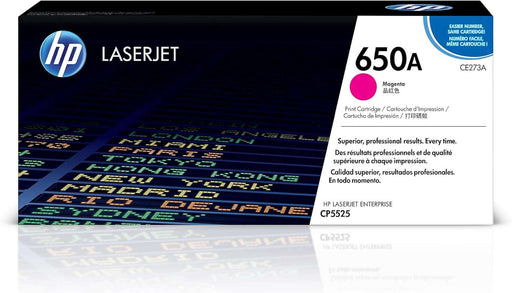 HP 650A (CE273A) Magenta Original LaserJet Toner Cartridge