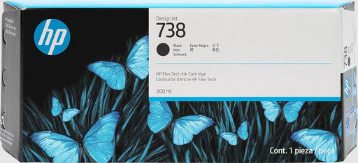 HP 738 (498N8A) 300mL Black Original Ink Cartridge