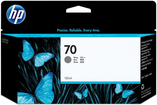 HP 70 Gray 130-ml Genuine Ink Cartridge (C9450A)