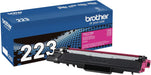 Brother TN223 Magenta Toner Cartridge, Standard Yield