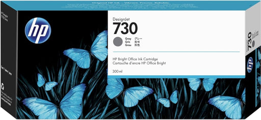 HP 730 (P2V72A) 300mL Gray Original Ink Cartridge
