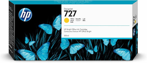 HP 727 (F9J78A) 300mL Yellow Original Ink Cartridge