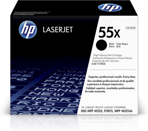 HP 55X (CE255X) Black High Yield Original LaserJet