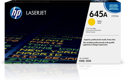 HP 645A (C9732A) Yellow Original LaserJet Toner Cartridge – Compatible Printer Supply – Get Toner Canada