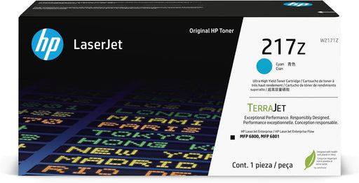 HP 217Z - High Yield - LaserJet -Cyan Toner Cartridge (W2171Z) – Compatible Printer Supply – Get Toner Canada