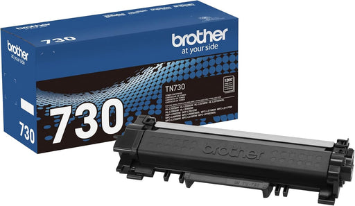 Brother TN730 Black Toner Cartridge, Standard Yield