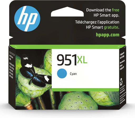 HP 951XL Cyan High Yield Original Ink Cartridge (CN046AN)
