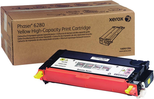 Xerox Phaser 6280 Toner Cartridge - Yellow (106R01394)
