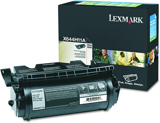 Lexmark X644H11A Black Return-Program Toner Cartridge, High-Yield – Compatible Printer Supply – Get Toner Canada