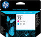 HP C9383A 72 Printhead, Magenta/Cyan