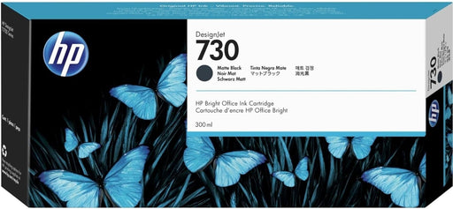 HP 730 (P2V71A) 300mL Matte Black Original Ink Cartridge