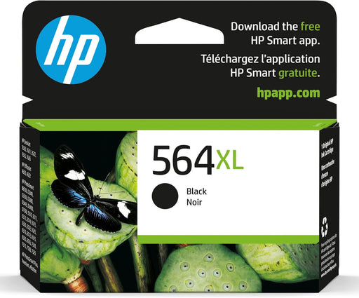 HP 564XL Black High Yield Original Ink Cartridge (CN684WN)
