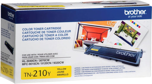 Brother TN210 Standard Yield Yellow Toner Cartridge (TN210Y)
