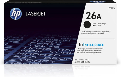 HP 26A (CF226A) Black Original LaserJet Toner Cartridge