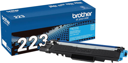 Brother TN223 Cyan Toner Cartridge, Standard Yield