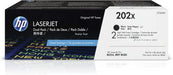 HP 202X (CF500XD) Black Dual Pack Black Toner