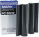 Brother PC202 Fax Ribbon Refill Roll, Dual Pack (PC202RF)