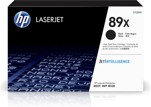 HP 89X (CF289X) Black High Yield Original Toner Cartridge