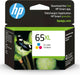 HP 65XL Tri-Colour High Yield Original Ink Cartridge (N9K03AN)