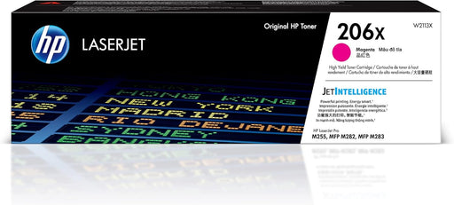 HP 206X High Yield Magenta Original LaserJet Toner Cartridge