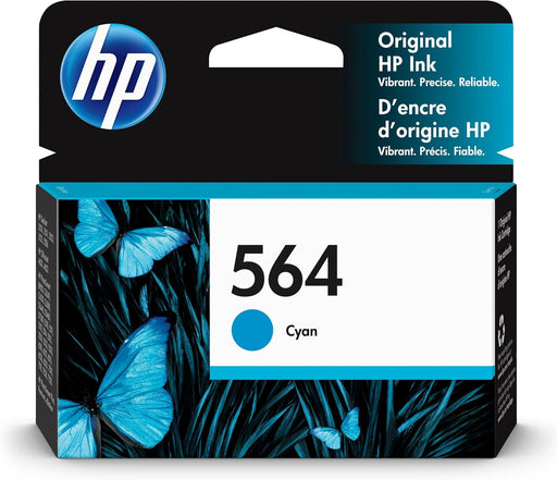 HP 564 Cyan Original Ink Cartridge (CB318WN)