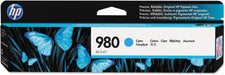 HP 980 (D8J07A) Cyan Original PageWide Cartridge