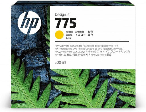 HP 775 (1XB19A) 500mL Yellow Original Ink Cartridge