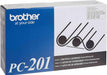 Brother PC201 Thermal Transfer Black Ribbon Fax Cartridge