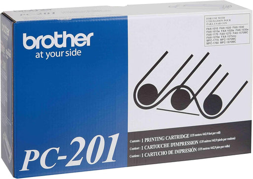 Brother PC201 Thermal Transfer Black Ribbon Fax Cartridge