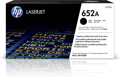 HP 652A (CF320A) Black Original LaserJet Toner Cartridge