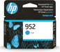 HP 952 Cyan Original Ink Cartridge (L0S49AN)