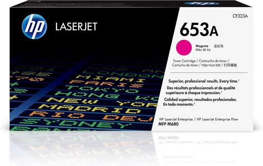 HP 653A (CF323A) Magenta Original LaserJet Toner Cartridge