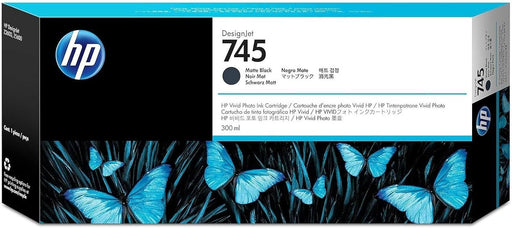 HP 745 (F9K05A) 300mL Matte Black Original Ink Cartridge