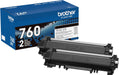Brother TN760 Toner Cartridges - High Yield - Black - 2 Pack