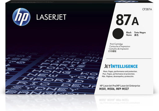 HP 87A (CF287A) Black Original LaserJet Toner Cartridge