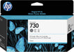 HP 730 (P2V66A) 130mL Gray Original Ink Cartridge