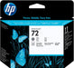HP C9380A 72 Printhead, Grey/Photo Black