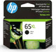 HP 65XL Black High Yield Original Ink Cartridge (N9K04AN)