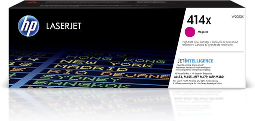 HP 414X (W2023X) High Yield Magenta Original LaserJet Toner Cartridge