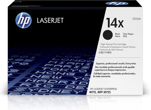 HP 14X (CF214X) Black High Yield Original LaserJet Toner Cartridge