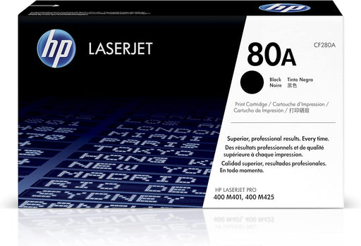HP 80A (CF280A) Black Original LaserJet Toner Cartridge