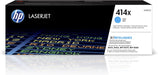 HP 414X (W2021X) High Yield Cyan Original LaserJet Toner Cartridge