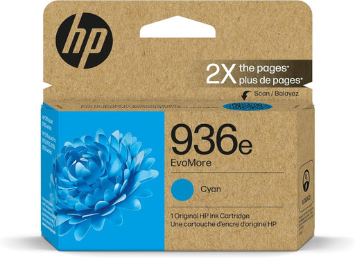 HP 936e EvoMore Cyan Original Ink Cartridge (4S6V3LN) – Compatible Printer Supply – Get Toner Canada