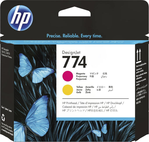 HP 774 (P2V99A) Magenta/Yellow Original Printhead