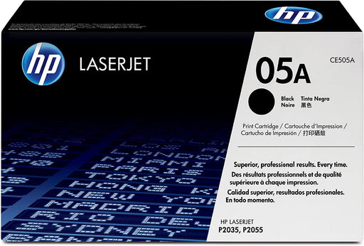 HP 05A (CE505A) Black Original LaserJet Toner Cartridge