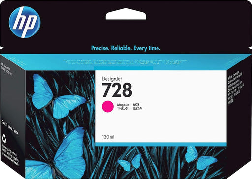 HP 728 (F9J66A) 130mL Magenta Original Ink Cartridge