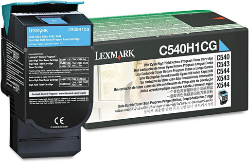 Lexmark C540H1CG Toner Cartridge - High Yield - Cyan – Compatible Printer Supply – Get Toner Canada