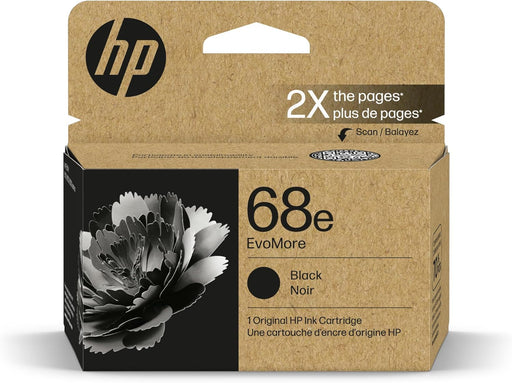 HP 68e EvoMore Black Ink Cartridge (7FP22TN)